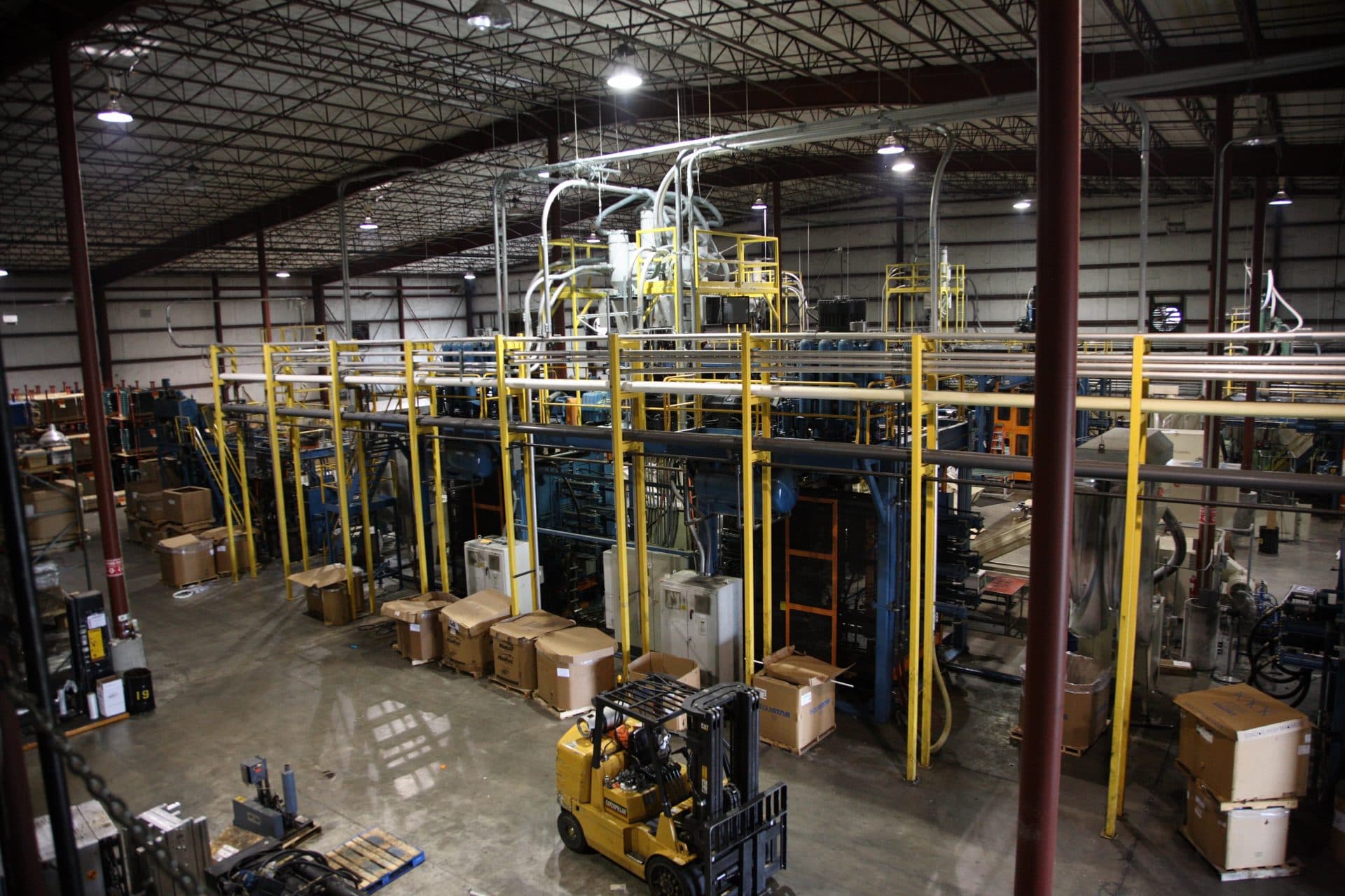The production floor at Western Industries Plastic Products